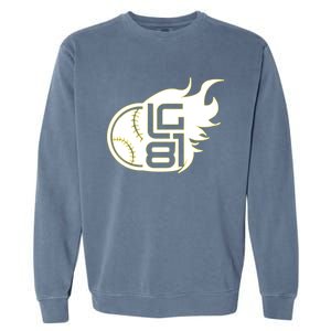 Luis Gil Logo Garment-Dyed Sweatshirt