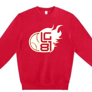 Luis Gil Logo Premium Crewneck Sweatshirt