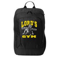 Lords Gym LordS The Sin Of World Jesus City Backpack