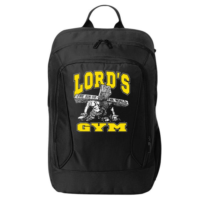 Lords Gym LordS The Sin Of World Jesus City Backpack