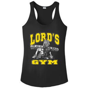 Lords Gym LordS The Sin Of World Jesus Ladies PosiCharge Competitor Racerback Tank