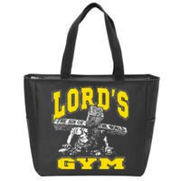 Lords Gym LordS The Sin Of World Jesus Zip Tote Bag