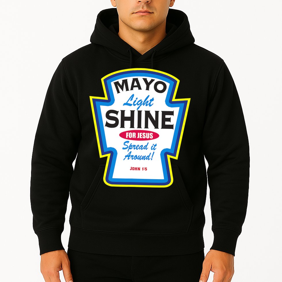 Love God Love Funny Christian Hoodie