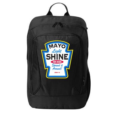 Love God Love Funny Christian City Backpack