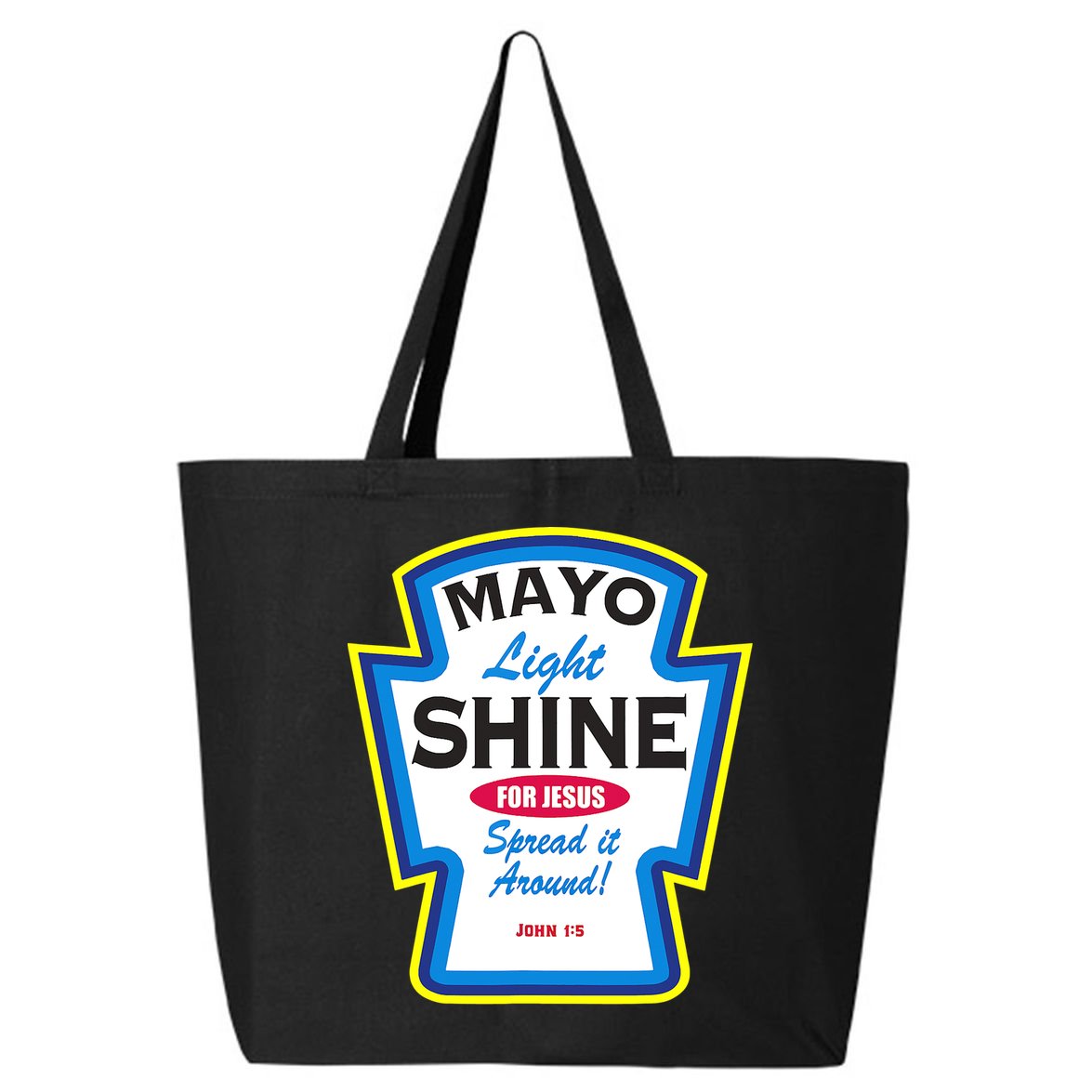 Love God Love Funny Christian 25L Jumbo Tote