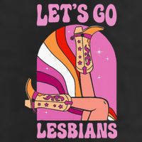 LetS Go Lesbians Lgbtq Lesbian Pride Month 15oz Campfire Ceramic Mug