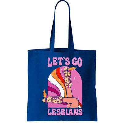LetS Go Lesbians Lgbtq Lesbian Pride Month Bag