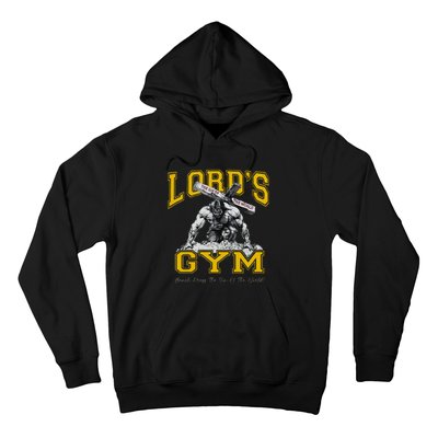 Lords Gym LordS The Sin Of World Jesus Hoodie