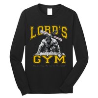 Lords Gym LordS The Sin Of World Jesus Long Sleeve Shirt