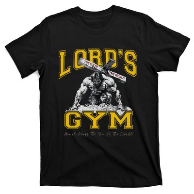 Lords Gym LordS The Sin Of World Jesus T-Shirt