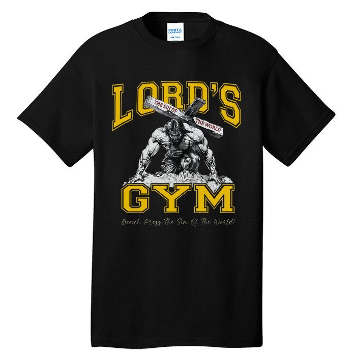 Lords Gym LordS The Sin Of World Jesus Tall T-Shirt