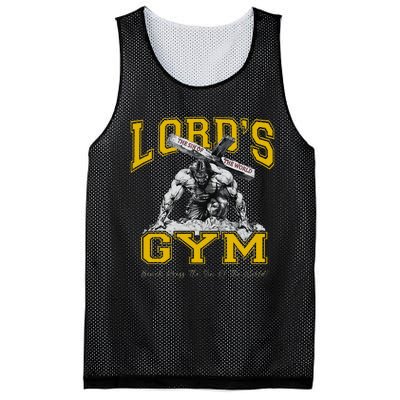 Lords Gym LordS The Sin Of World Jesus Mesh Reversible Basketball Jersey Tank