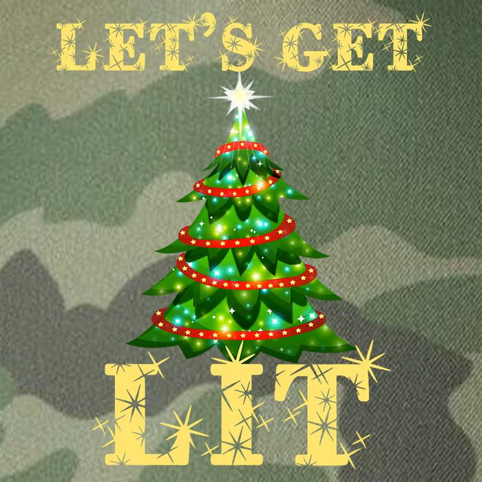 LetS Get Lit Drinking Funny Christmas Legacy Tie Dye Trucker Hat