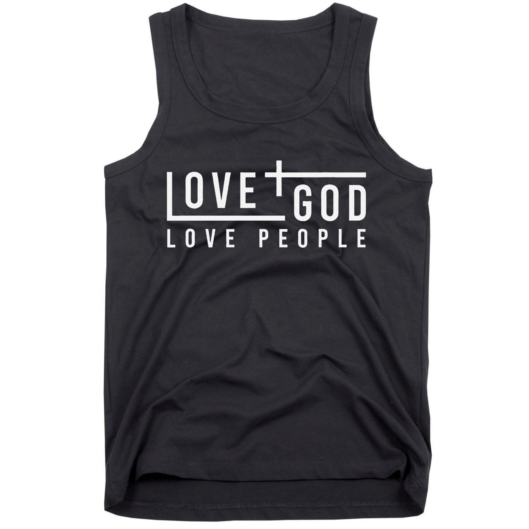 Love God Love People Tank Top