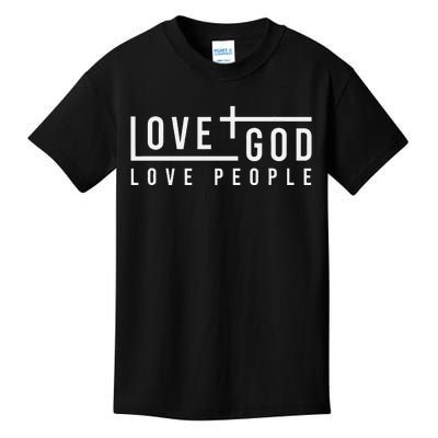 Love God Love People Kids T-Shirt