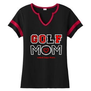 Lcp Golf Mom Design 2 Meaningful Gift Ladies Halftime Notch Neck Tee