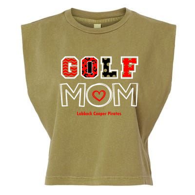 Lcp Golf Mom Design 2 Meaningful Gift Garment-Dyed Women's Muscle Tee