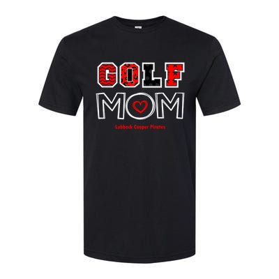 Lcp Golf Mom Design 2 Meaningful Gift Softstyle® CVC T-Shirt