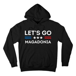 Lets Go MAGADONIA 2024 Trump Supporter Magadonians US Flag Hoodie