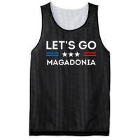 Lets Go MAGADONIA 2024 Trump Supporter Magadonians US Flag Mesh Reversible Basketball Jersey Tank