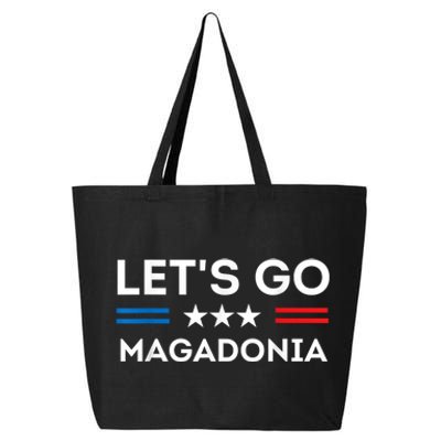 Lets Go MAGADONIA 2024 Trump Supporter Magadonians US Flag 25L Jumbo Tote