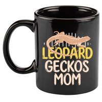 Leopard Gecko Mom Funny Bearded Dragon Mothers Day 11oz C Handle Ceramic Mug