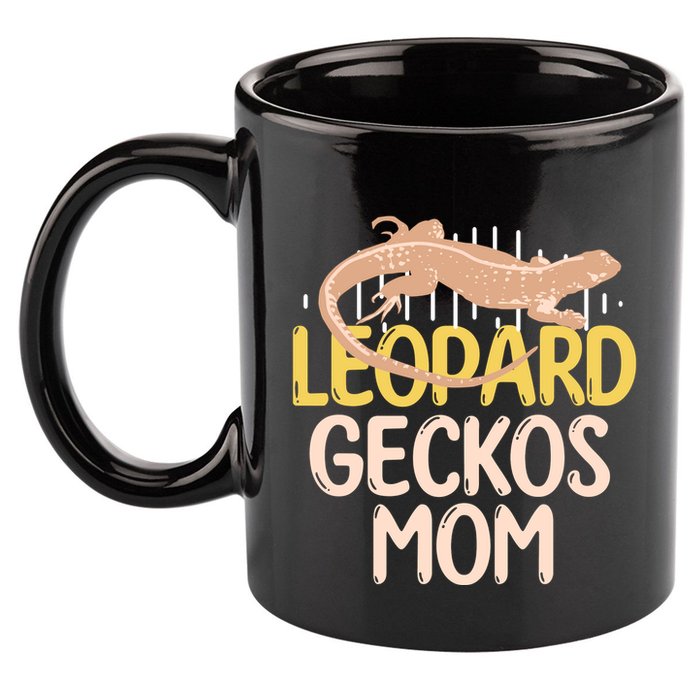 Leopard Gecko Mom Funny Bearded Dragon Mothers Day 11oz C Handle Ceramic Mug
