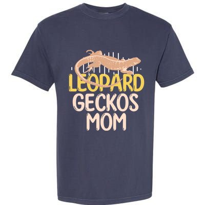 Leopard Gecko Mom Funny Bearded Dragon Mothers Day Garment-Dyed Heavyweight T-Shirt