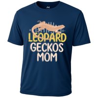 Leopard Gecko Mom Funny Bearded Dragon Mothers Day Cooling Performance Crew T-Shirt