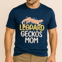 Leopard Gecko Mom Funny Bearded Dragon Mothers Day Cooling Performance Crew T-Shirt