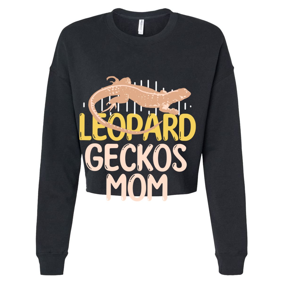 Leopard Gecko Mom Funny Bearded Dragon Mothers Day Cooling Performance Crew T-Shirt
