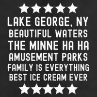 Lake George New York Beautiful Waters Amusement Parks Fun Hat