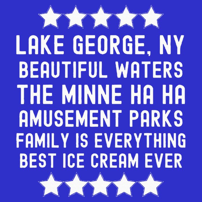 Lake George New York Beautiful Waters Amusement Parks Fun 16 in Basic Backpack