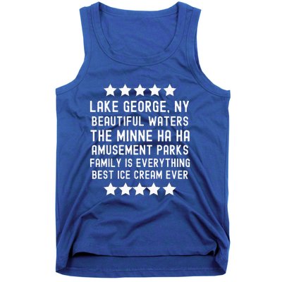 Lake George New York Beautiful Waters Amusement Parks Fun Tank Top