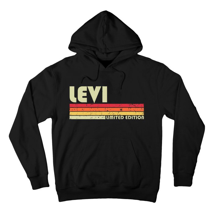 Levi Gift Name Personalized Funny Retro Vintage Birthday Hoodie