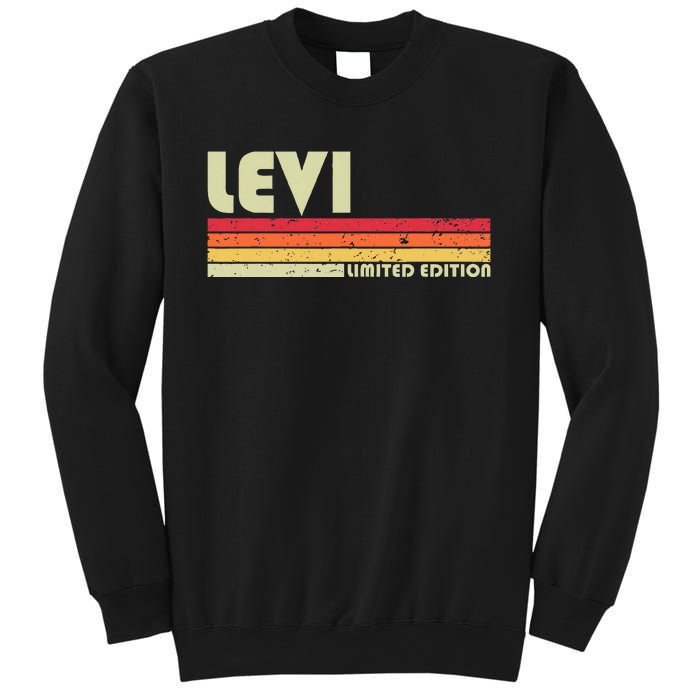 Levi Gift Name Personalized Funny Retro Vintage Birthday Sweatshirt