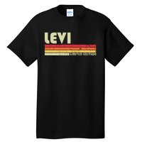 Levi Gift Name Personalized Funny Retro Vintage Birthday Tall T-Shirt