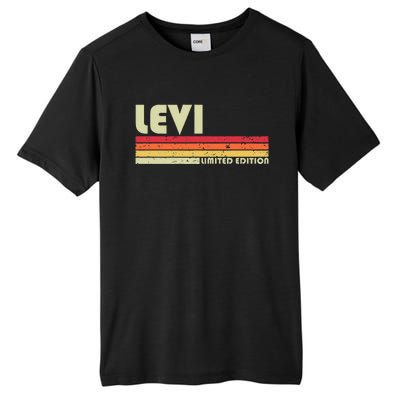 Levi Gift Name Personalized Funny Retro Vintage Birthday Tall Fusion ChromaSoft Performance T-Shirt