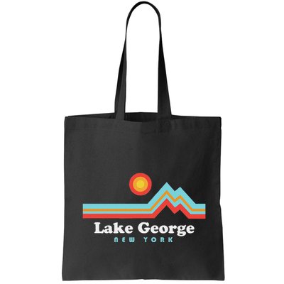Lake George New York Sunset Mountains Bag