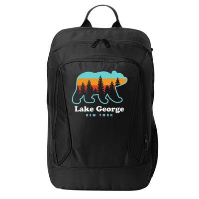 Lake George Ny Bear Lake George New York City Backpack