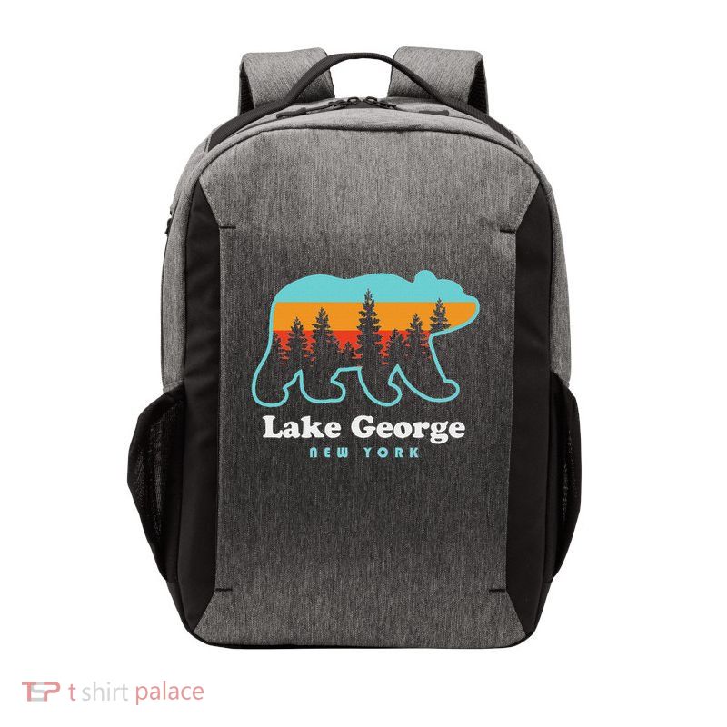 Lake George Ny Bear Lake George New York Vector Backpack