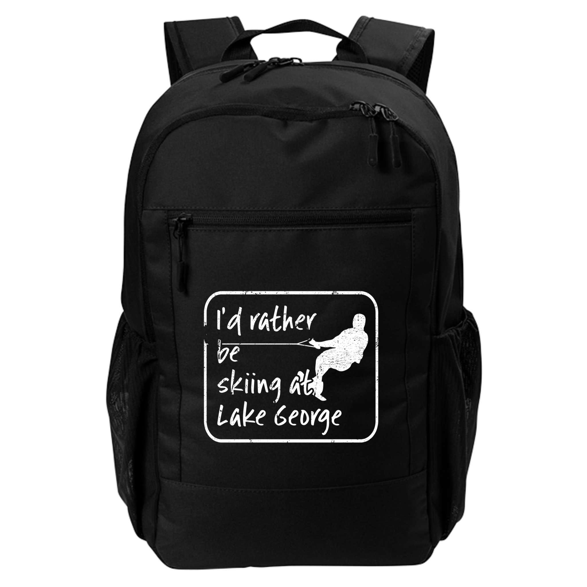 Lake George New York Id Rather Be Water Skiing Great Gift Backpack
