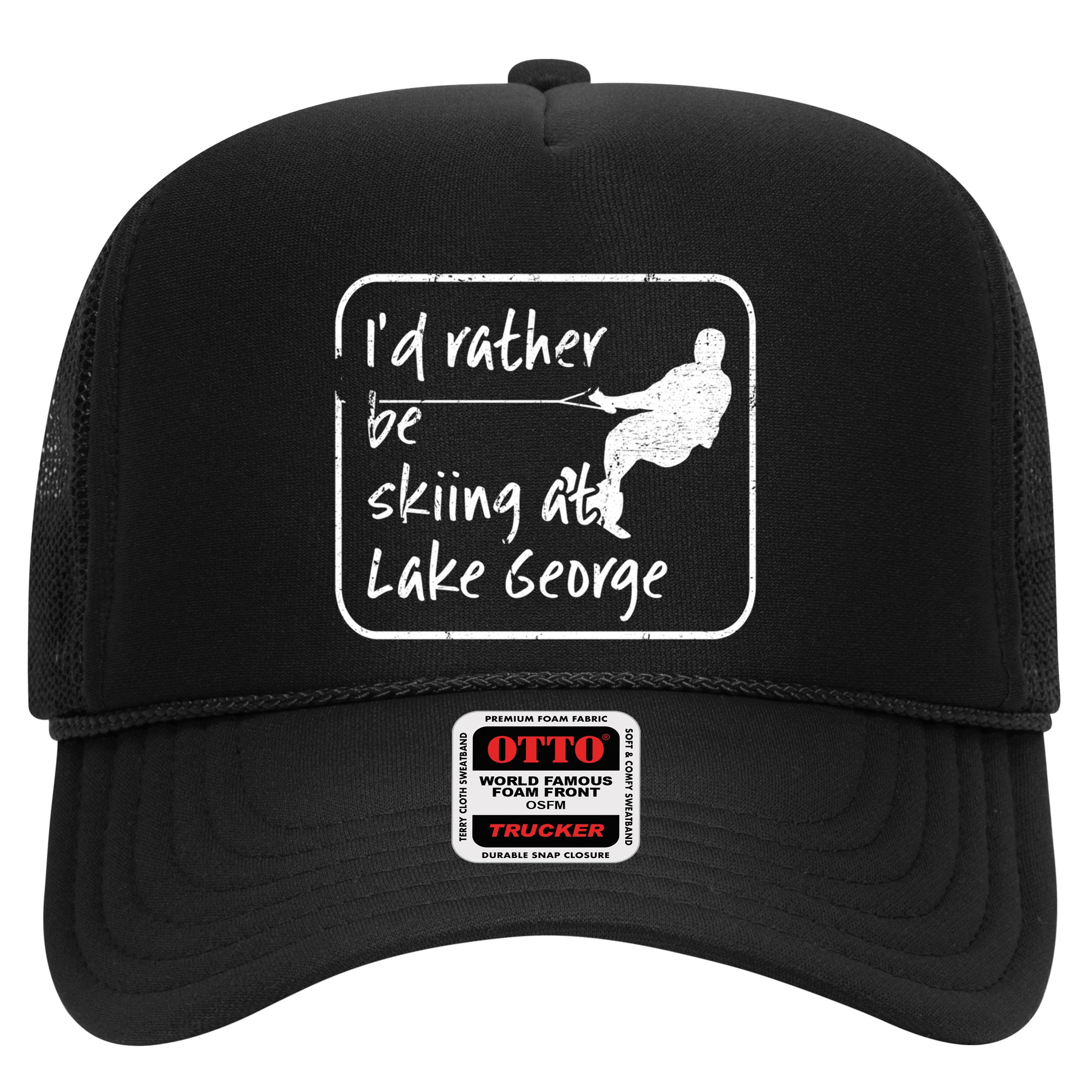 Lake George New York Id Rather Be Water Skiing Great Gift Hat
