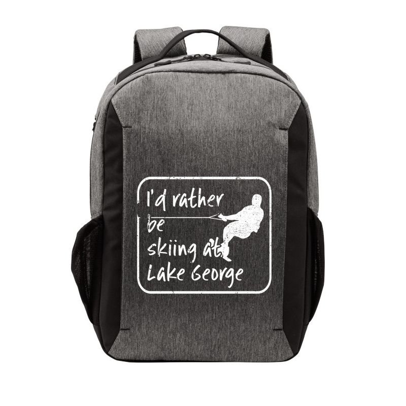Lake George New York Id Rather Be Water Skiing Great Gift Vector Backpack
