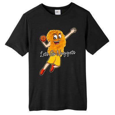 Lets Go Nuggets Chicken Nugget Basketball Player Tall Fusion ChromaSoft Performance T-Shirt