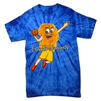 Lets Go Nuggets Chicken Nugget Basketball Player Tie-Dye T-Shirt