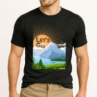 Let's Go Nature Fan Cooling Performance Crew T-Shirt
