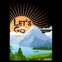 Let's Go Nature Fan Cooling Performance Crew T-Shirt