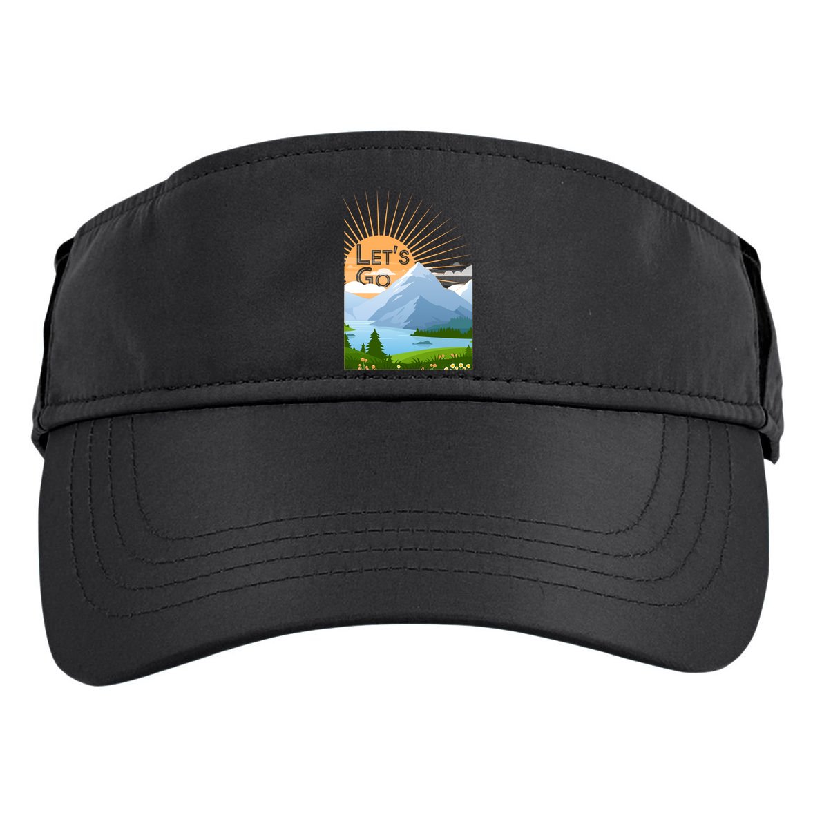 Let's Go Nature Fan Adult Drive Performance Visor