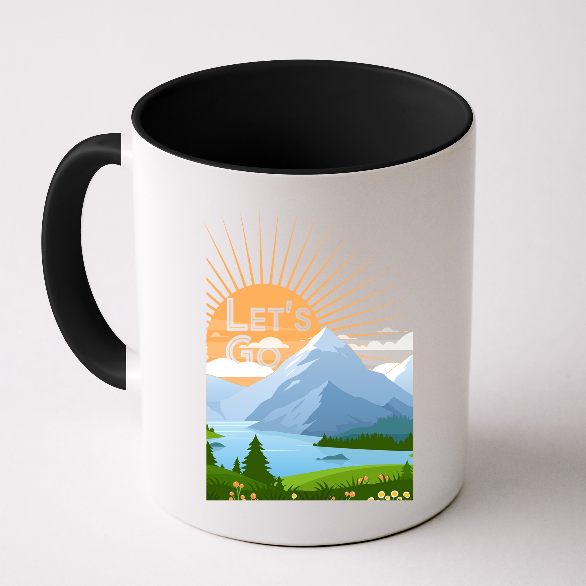 Let's Go Nature Fan Mug